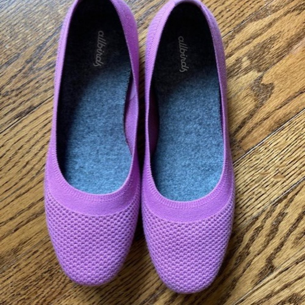 Allbirds Women's Tree Breezers Flats Starfish Pink 10.5